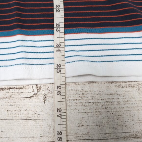Vintage Oakley Striped Polo T Shirt Made in Thailand Size Men Medium - Picture 5 of 6